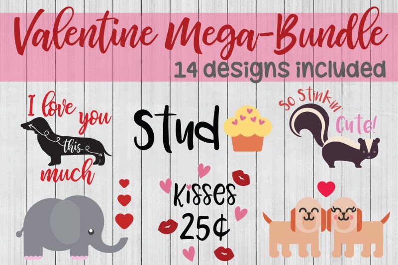 Download Free Valentine Mega Bundle, Love SVG, Valentine SVG ...