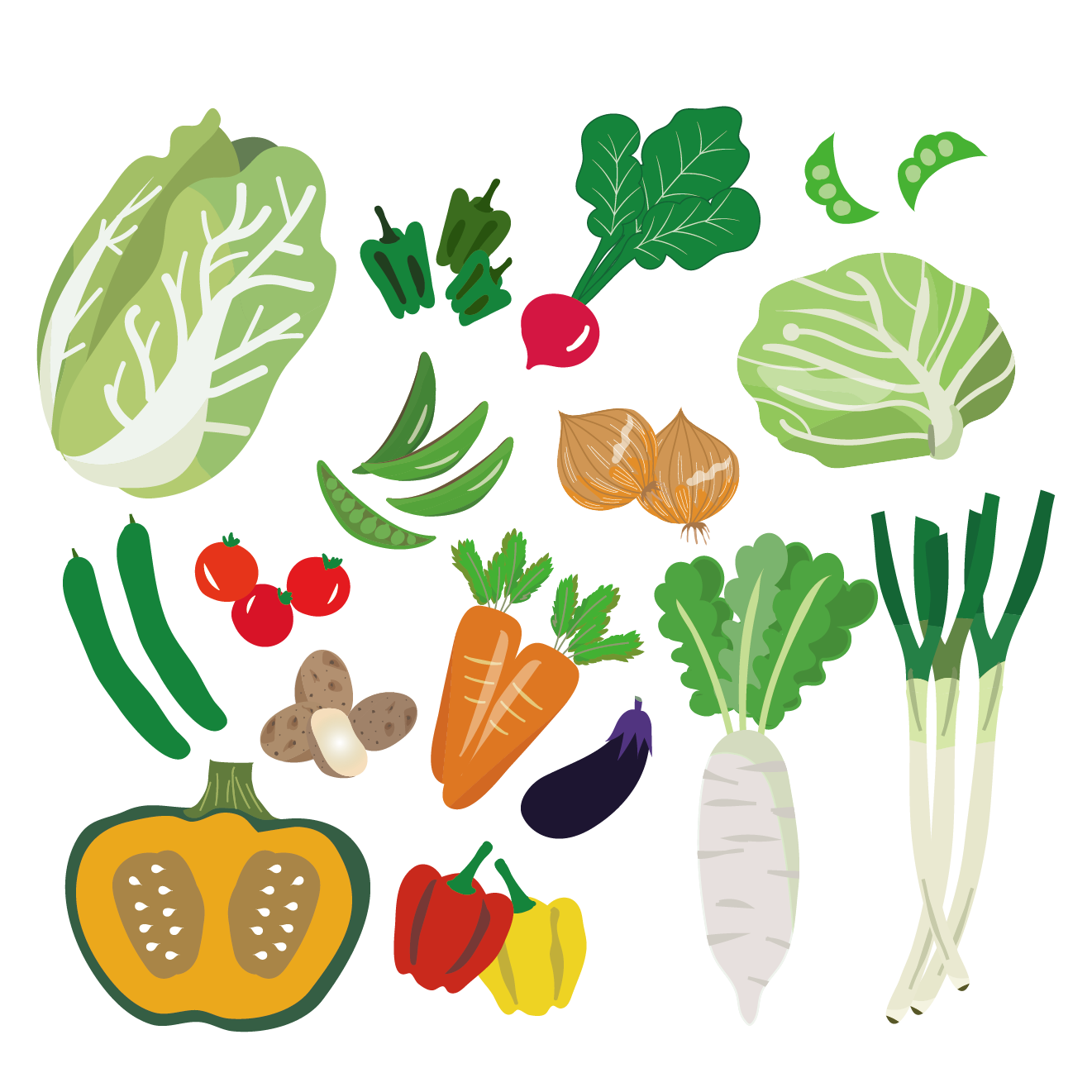 美しい花の画像 ベスト野菜 イラスト フリー かわいい
