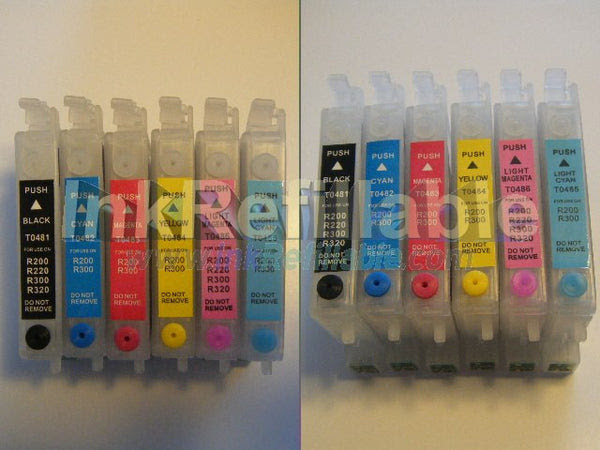 Epson stylus photo r320 ink jet printer. Refillable Ink Cartridge T0481 6 48 48 Epson Stylus Photo R200 R220 R Inkrefillable Com