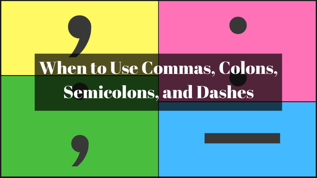 When Do You Use A Comma In A Sentence