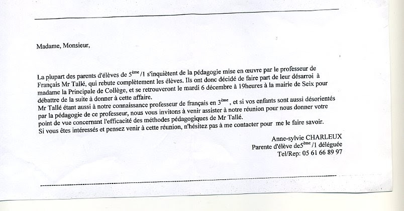 lettre d'excuse pour mauvais comportement a l'ecole