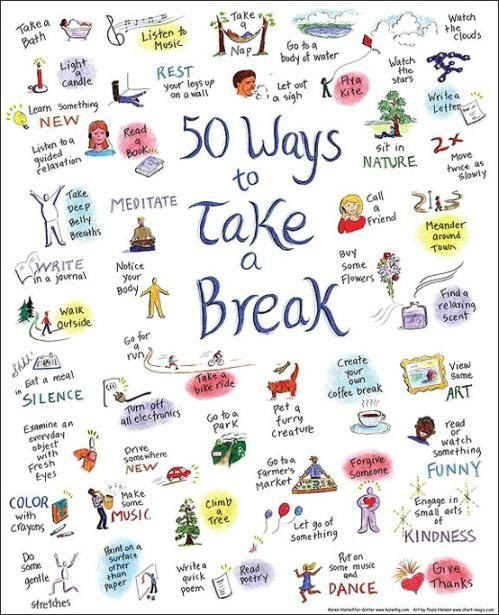 I need to put this up in my room - de-stress!!