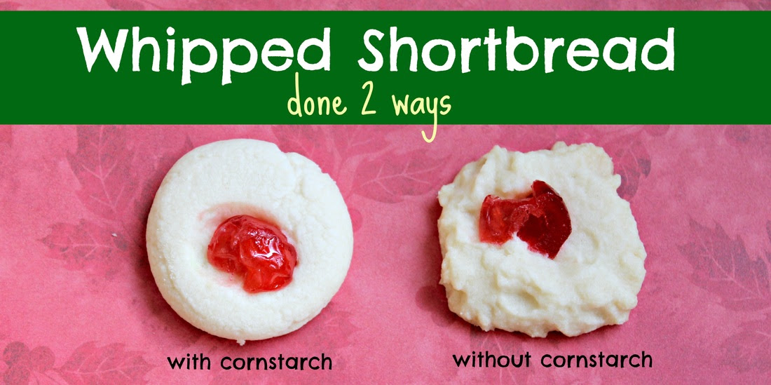 I use powdered sugar in shortbread cookies. Whipped Shortbread 2 Ways