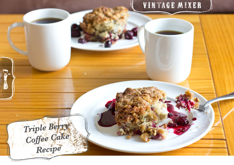 You could also serve slices as dessert along with vanilla ice cream.—rosemary snyder, kenosha, wisconsin Berry Coffee Cake Recipe With Walnut Streusel Vintage Mixer