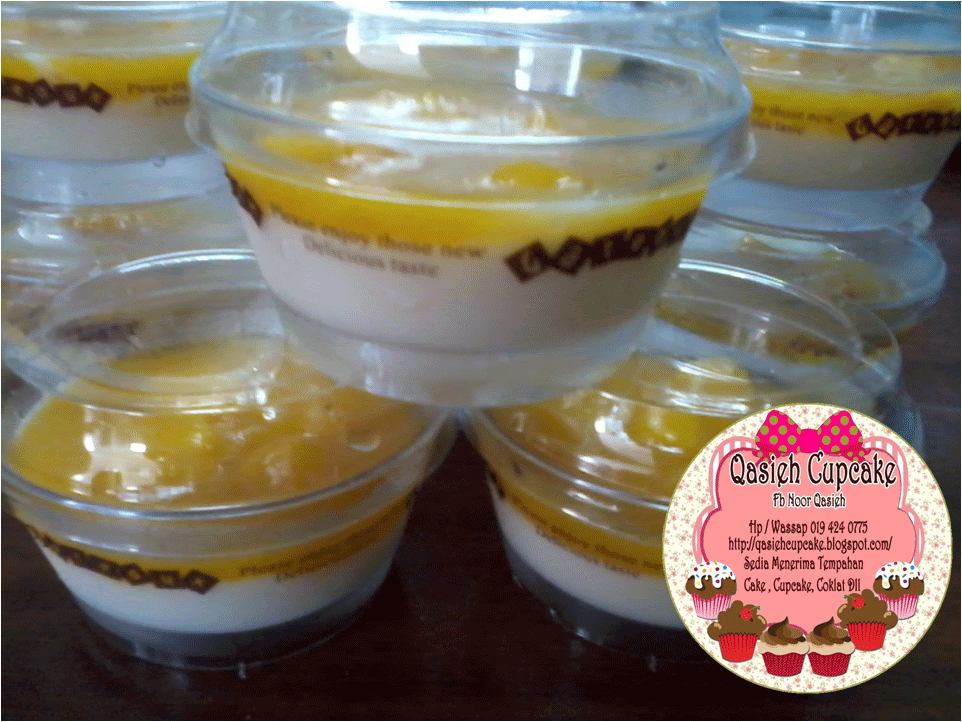 Qasieh Cupcake ♥: Resepi Panna Cotta Mango