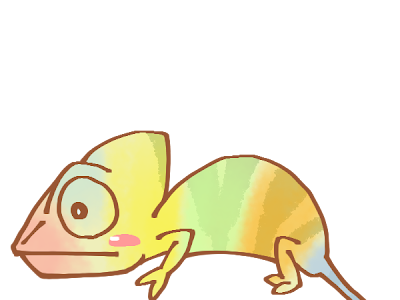 いろいろ カメレオン イラスト 可愛い カメレオン イラスト 可愛い