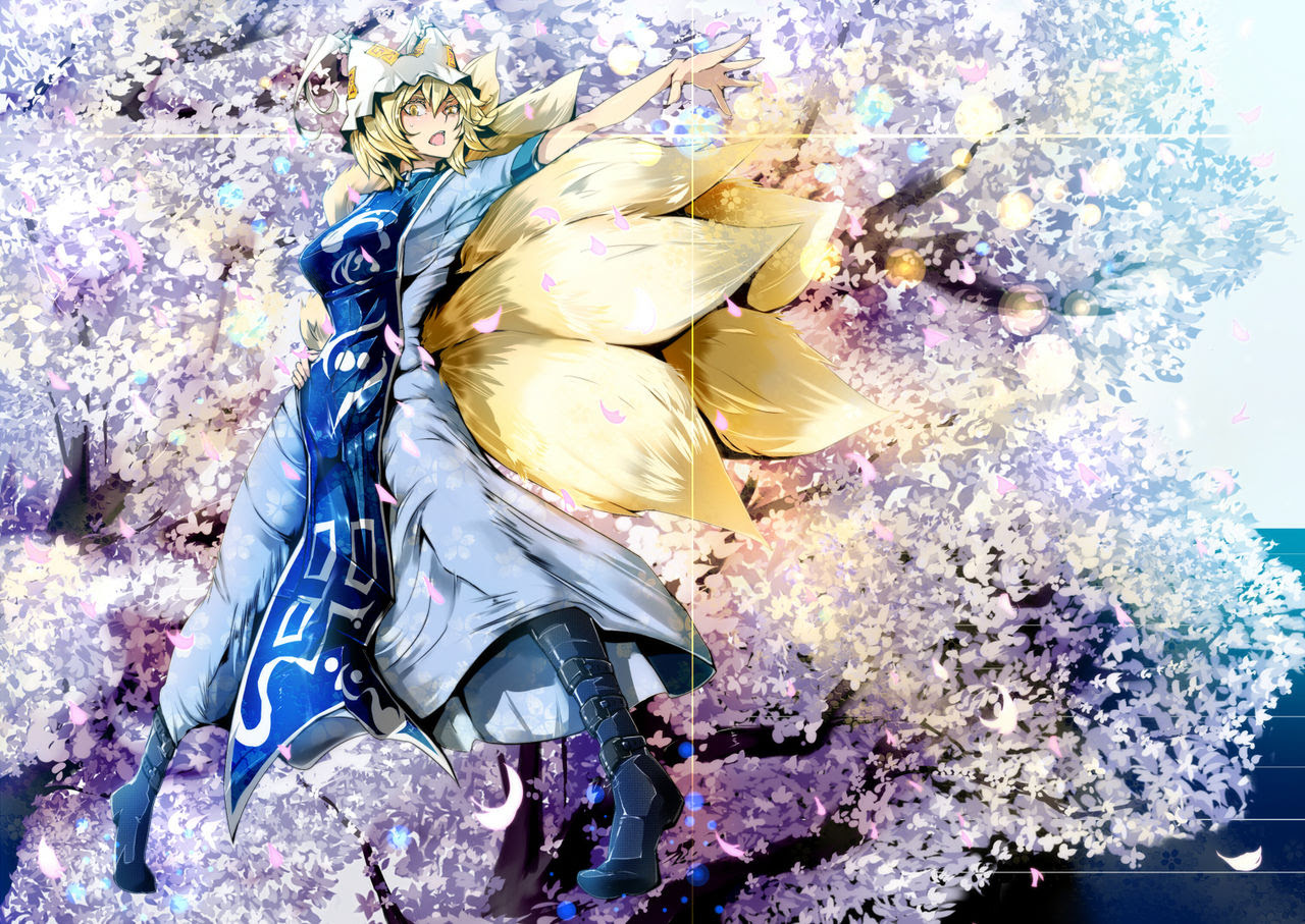 完了しました 八雲藍壁紙 Hd壁紙画像