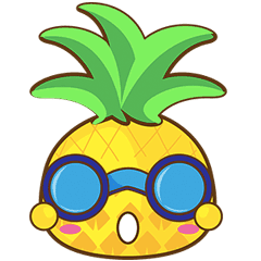 ぜいたくかわいい パイナップル イラスト 簡単 無料イラスト集