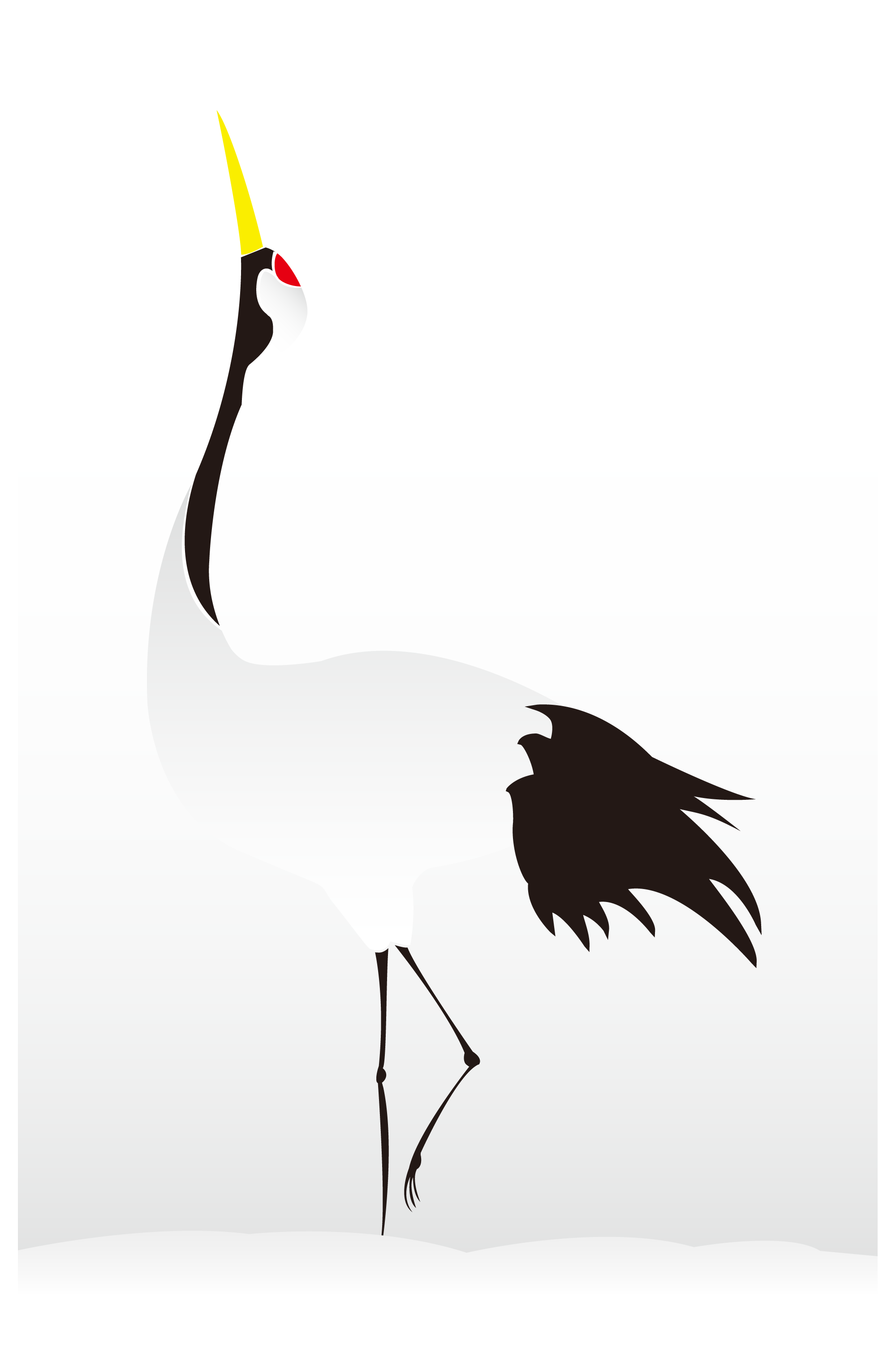 綺麗な鶴 イラスト フリー 最高の動物画像