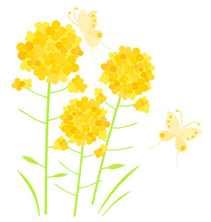 ロイヤリティフリーイラスト 春 素材 フリー 美しい花の画像