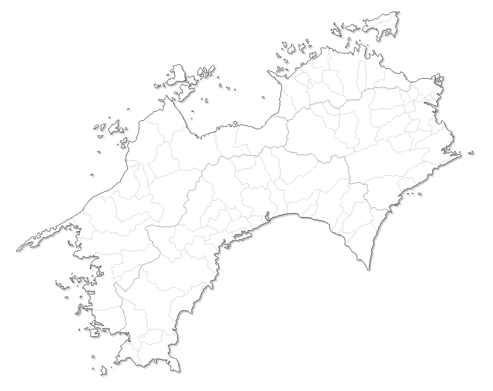 75 日本 四国 地図 最高のぬりえ