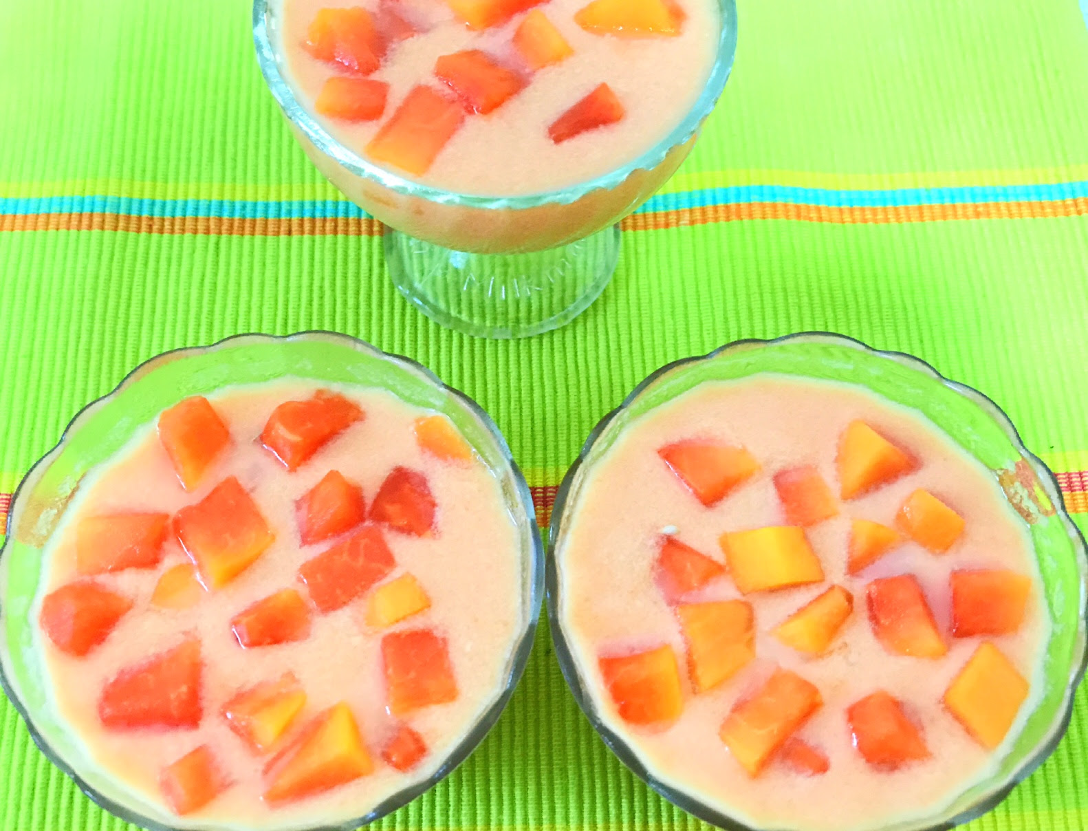 Check out these dinner recipe ideas for di. 3 Ingredients Papaya Pudding Your Veg Recipe