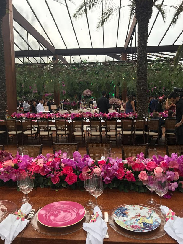 Decoração do casamento de Marina Ruy Barbosa e Xande Negrão (Foto: QUEM)