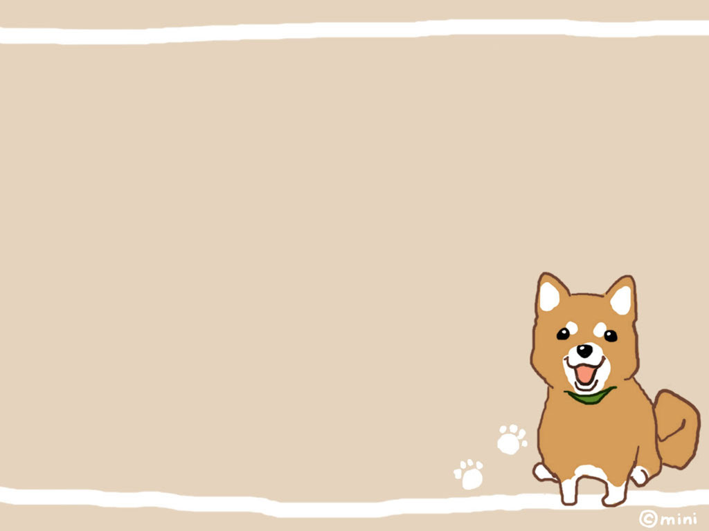 綺麗な柴犬 壁紙 イラスト 最高の花の画像