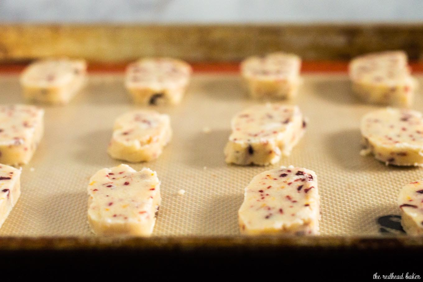 Just good, quality ingredients that combine to make a cookie that melts in your. Cranberry Orange Shortbread Cookies By The Redhead Baker