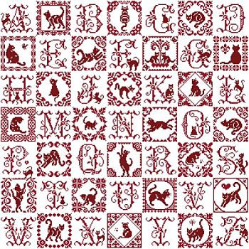 Cross stitch patterns by designer. Clorami Designs The Cross Stitch Samplers