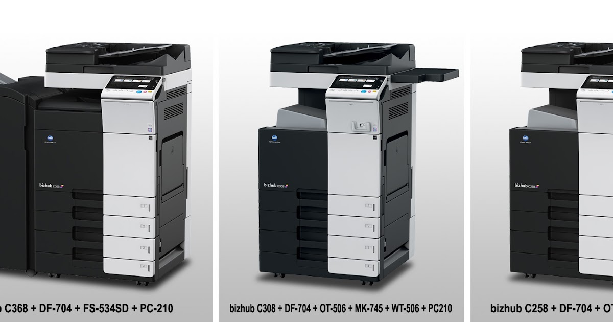 Bizhub C308 Driver / Konica Minolta Bizhub 211 Driver ...