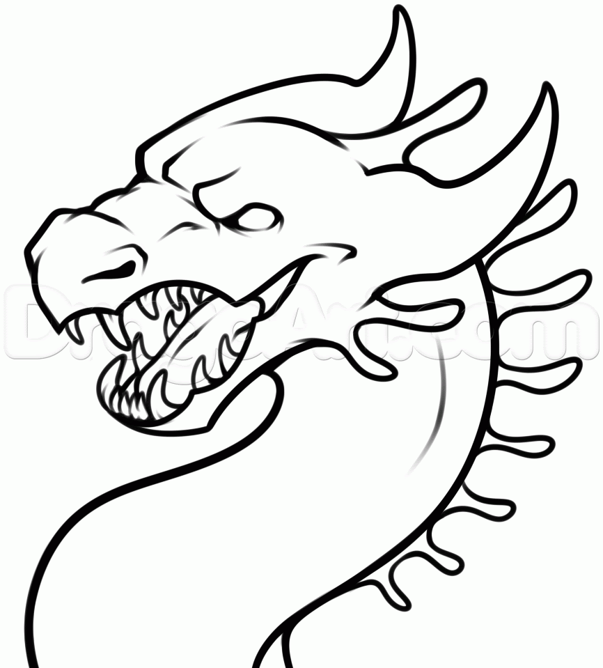 Chinese dragon tattoo japanese dragon drawing, dragon transparent background png clipart. Free Simple Dragon Download Free Clip Art Free Clip Art On Clipart Library