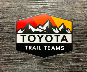 Toyota Trail Teams Sticker Decal Tundra Tacoma Sr5 4x4 4runner Fj Cruiser Trd Parts Accessories Automotive