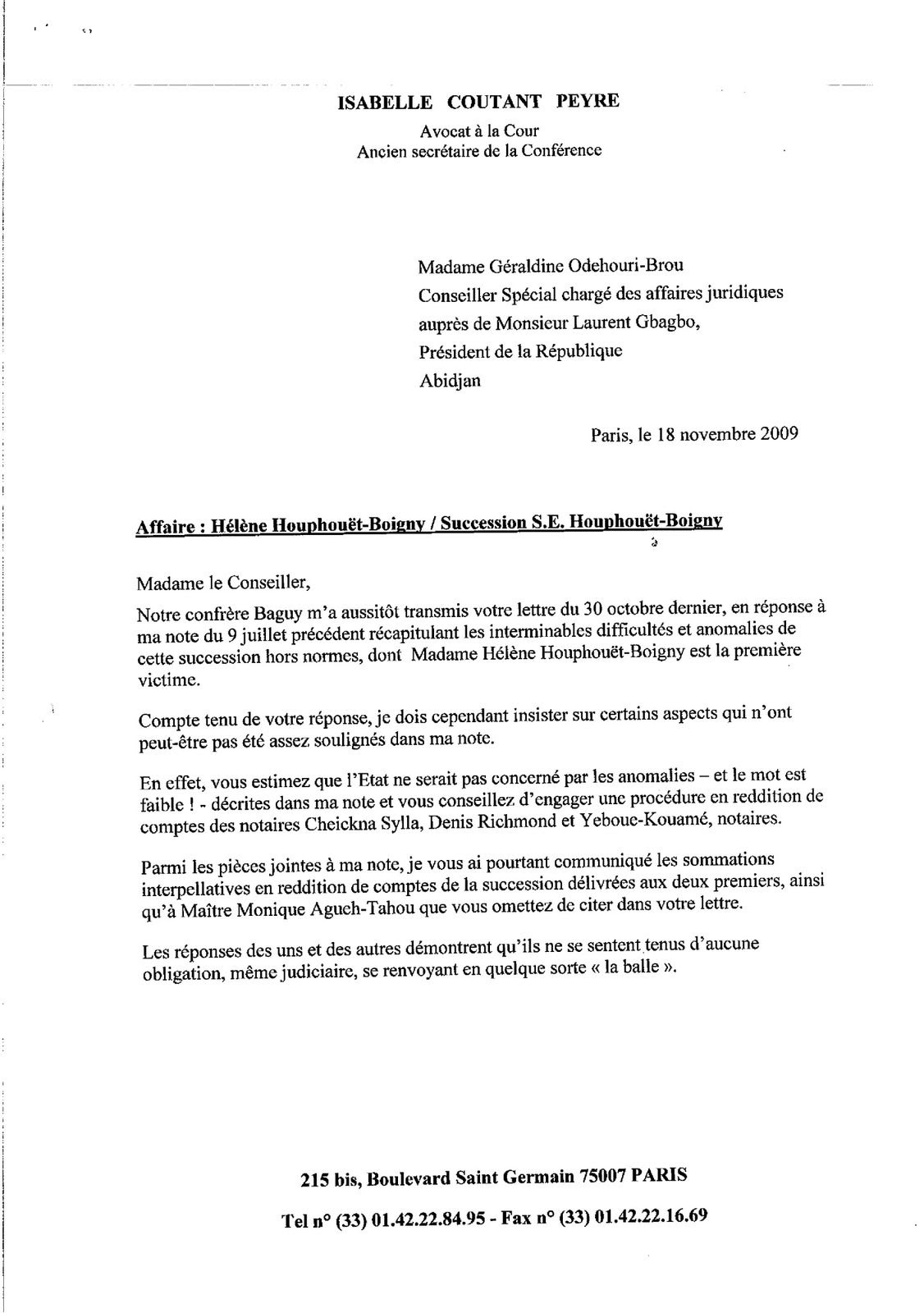 exemples de lettres de procuration