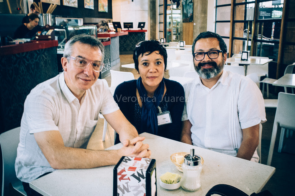 Gonzalo Oyarzún y Pablo Andrade en FILSA 2014