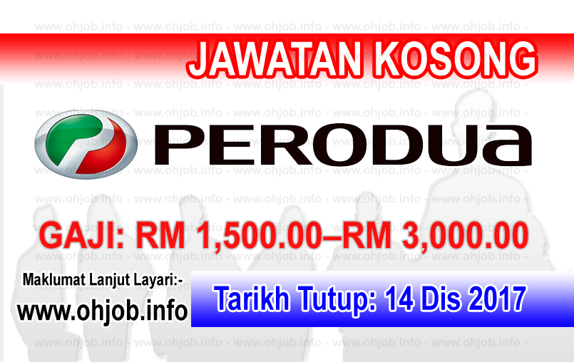 Jawatan Kosong Perodua Sabah - House MY d