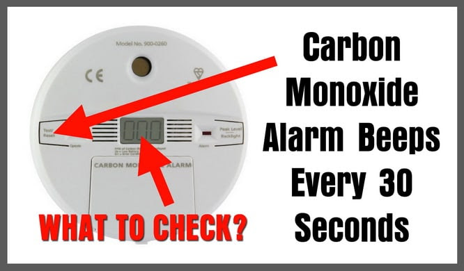 A low battery is only signaled by a single detector and not by when replacing the batteries in the smoke detector it is sometimes hard to see which way the batteries have to be inserted. Carbon Monoxide Alarm Going Off Every 30 Seconds What To Check