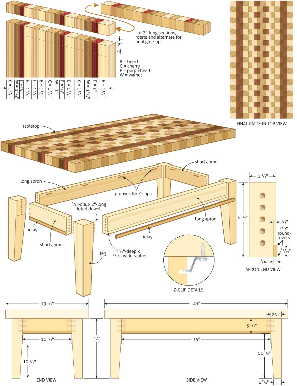 They are a great way to add surface area without interrupting the flow of the room. Simple Coffee Table Plans Coffee Table Design Ideas