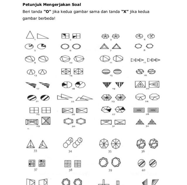 Contoh Soal Psikometri Dan Jawabannya