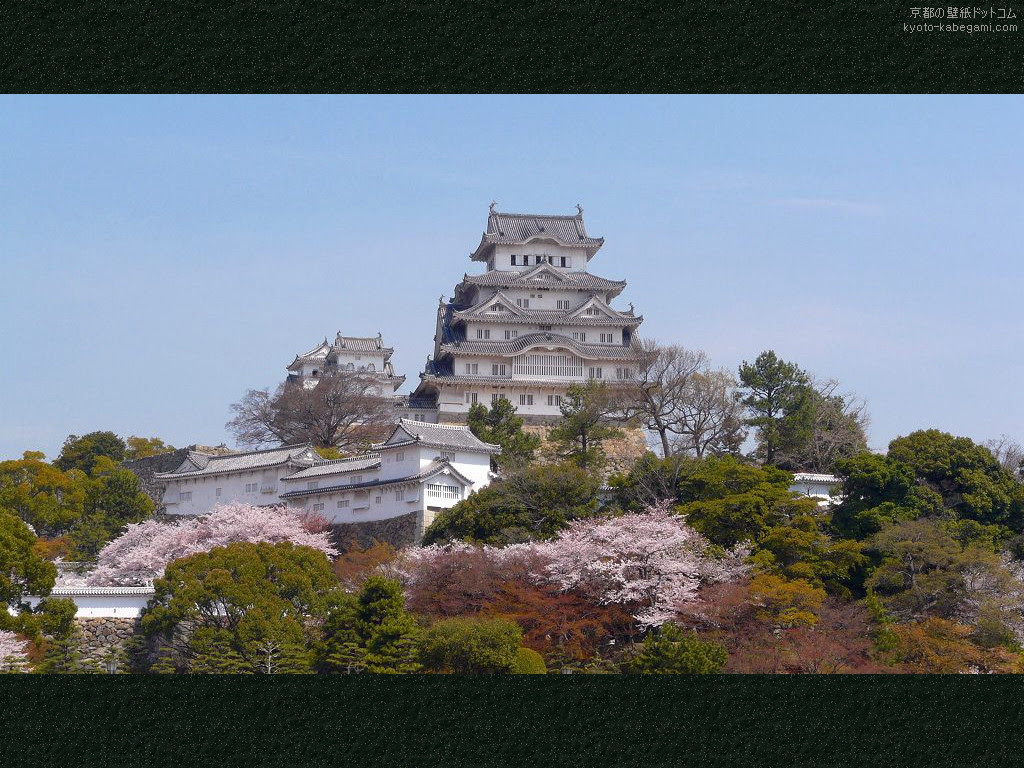 完了しました 姫路城 壁紙 壁紙 姫路城 桜