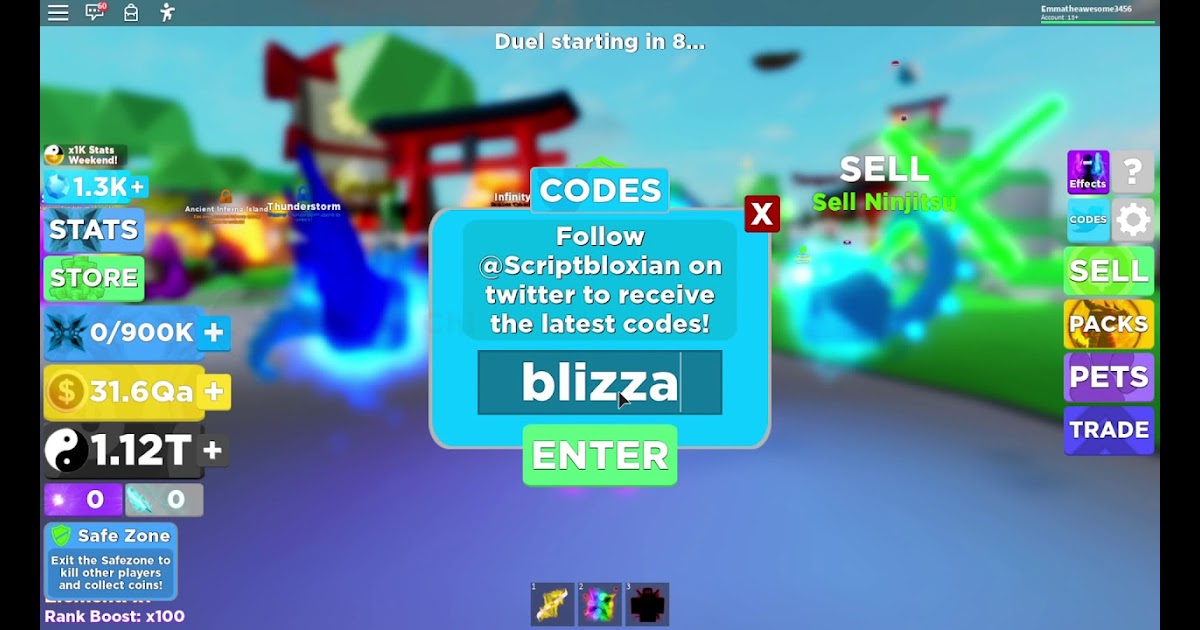 Codes For Ninja Legend List Fandom 2021 : Roblox Ninja ...