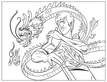 The character is presented as a very large, green humanoid possessing unlimited superhuman strength and invulnerability. Bruce Lee Coloring Pages Bruce Lee By Angsterdam On Deviantart Daftar Album Band Noah