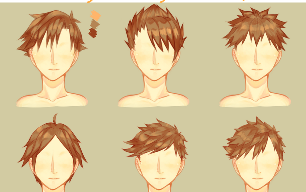 12 Trending Design of Anime Boy Hairstyles - New Hairstyle Models