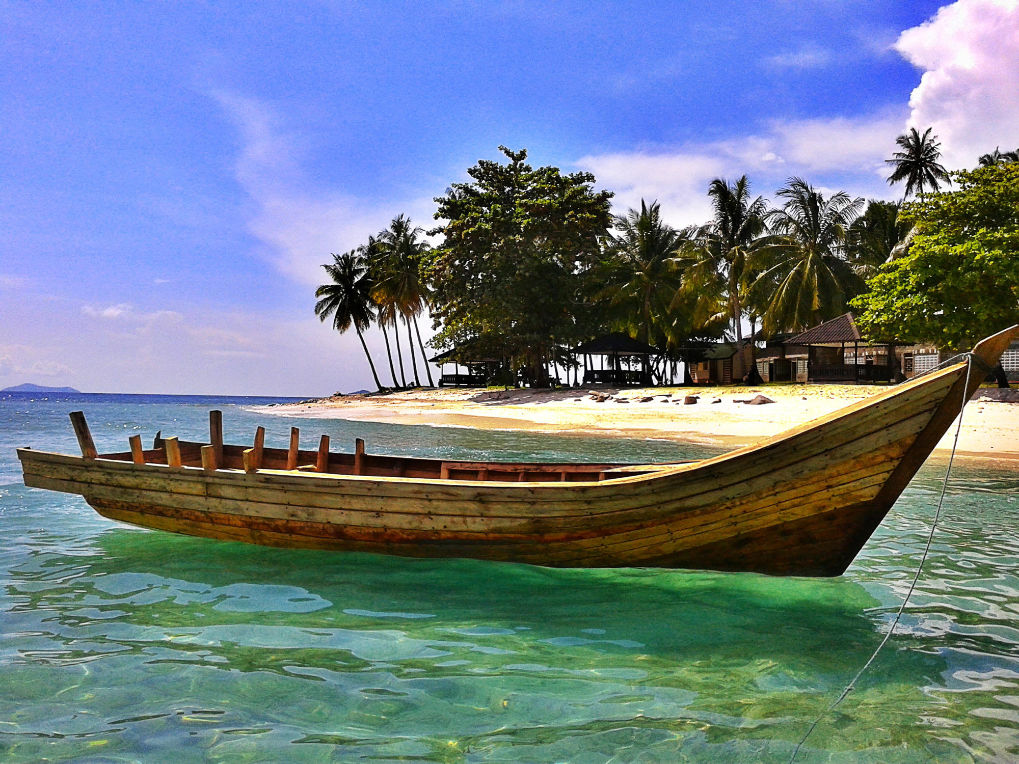 Pulau Randayan Surga Kecil di Kalimantan  Barat  tempat 