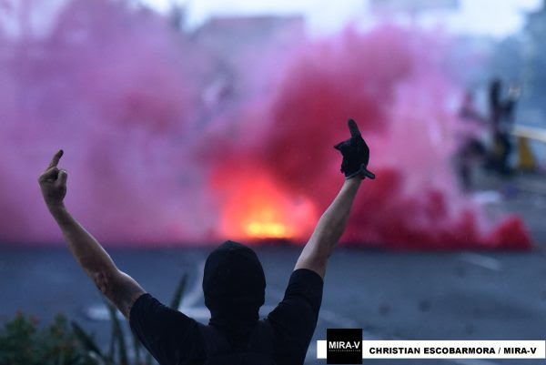 Cali ha sido el picentro de las protestas contra la reforma tribuaria. Foto: Christian Escobar Mora - Mira-V