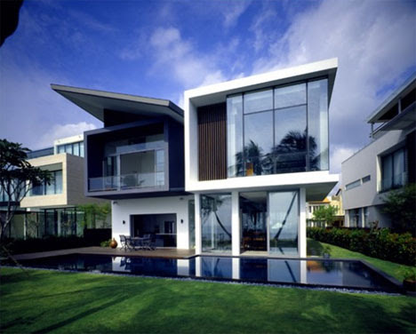 Browse a large collection of modern houses, modern architecture and modern decor on houzz. Ultramodern House Works Despite Small Lot Size Designs Ideas On Dornob