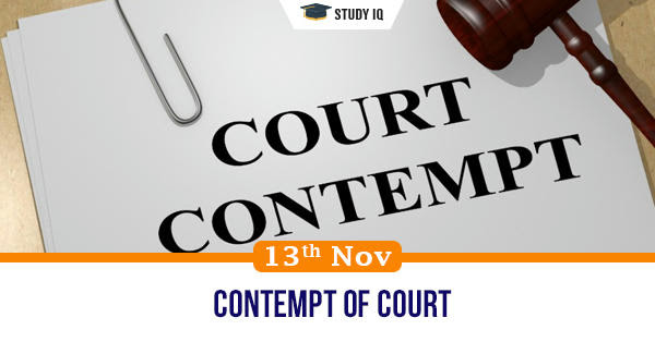 It is also conduct tending to obstruct or interfere with the orderly administration of justice. Gk Topic Contempt Of Court Contempt Of Courts Act 1971