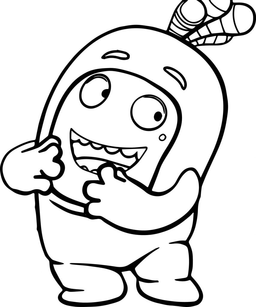 Download Oddbods Coloring Pages Zee | karlinhacolucci
