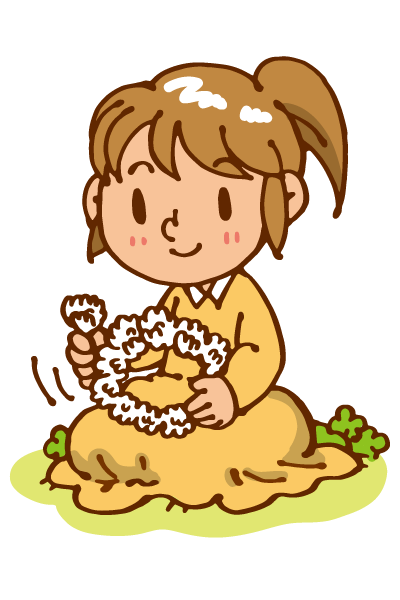 ぜいたく花 かん むり イラスト 最高の花の画像