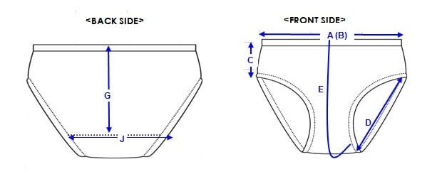 underwear design drawing