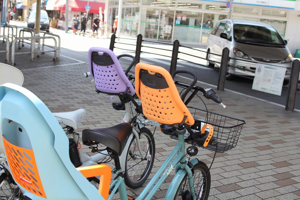 自転車 チャイルドシート 取り付け 前