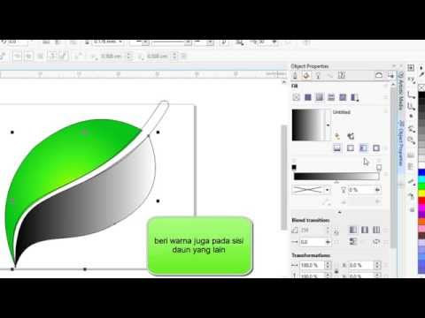 cara membuat daun di corel draw x7 - kreatifitas terkini