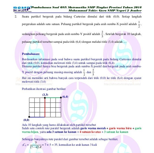 Contoh Soal Olimpiade Matematika Smp Kelas 8 Dan ...