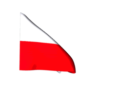 Flag Poland animated gif 240x180