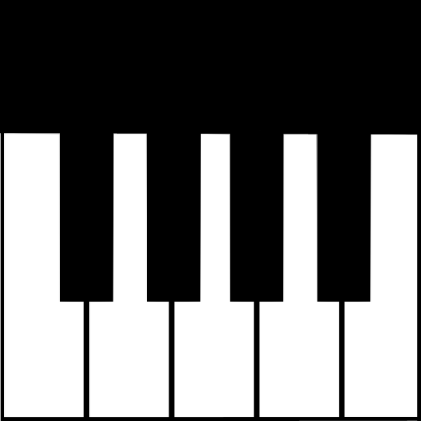 最高の動物画像 最高のピアノ 鍵盤 イラスト フリー