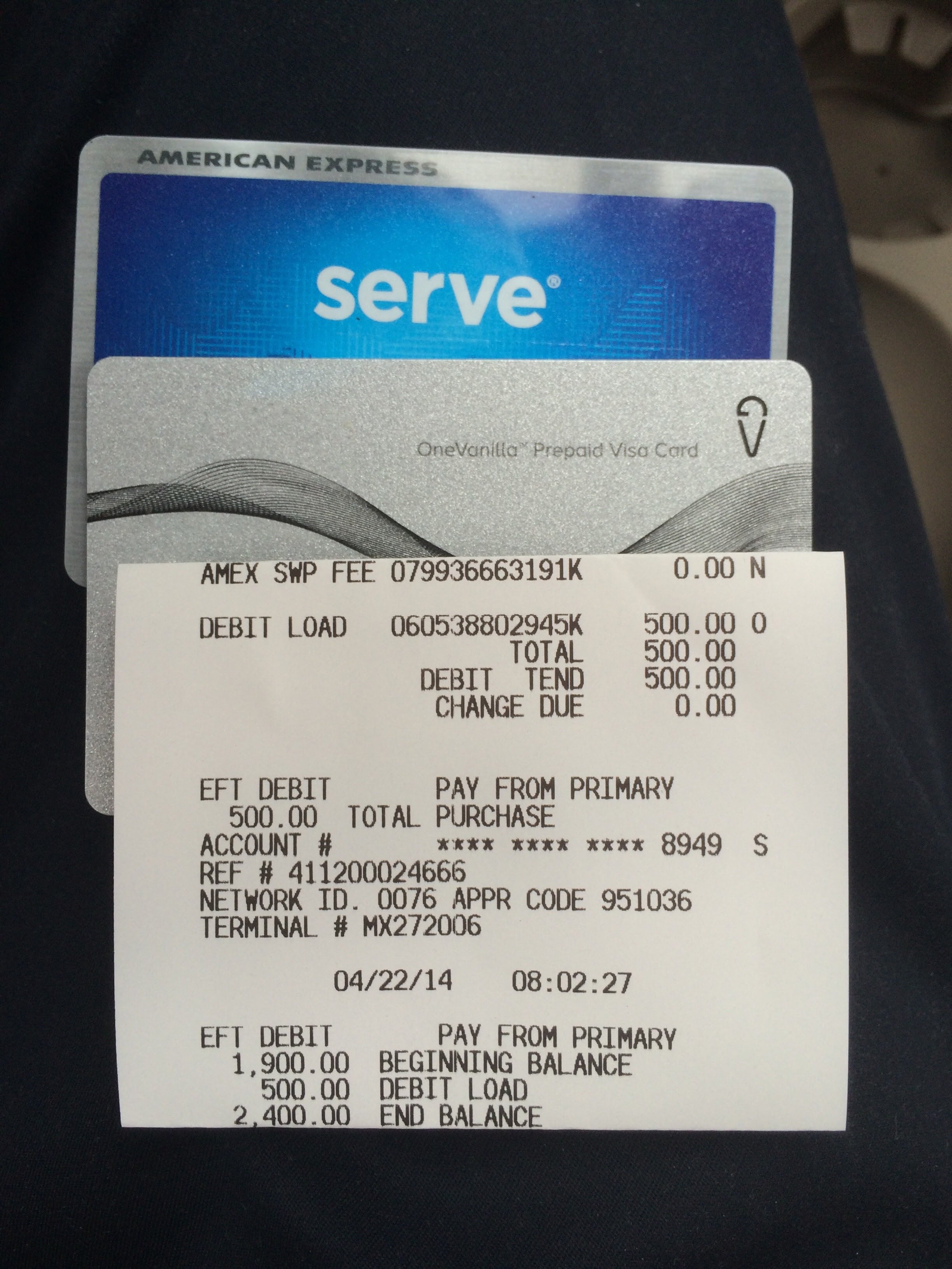 Maybe you would like to learn more about one of these? Omg You Can Now Load Amex Serve At Walmart With Visa Mastercard Gift Cards