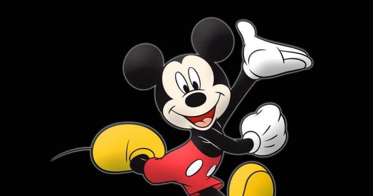 Fantastis 14 Gambar Mickey Mouse  Hitam