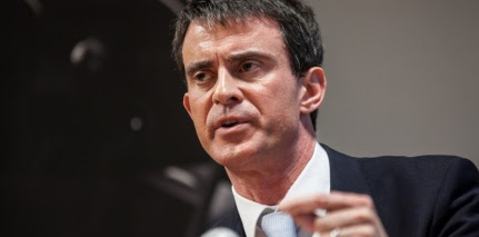 Manuel Valls, lors d'une conférence de presse à Montbéliard, le 5 février 2015.