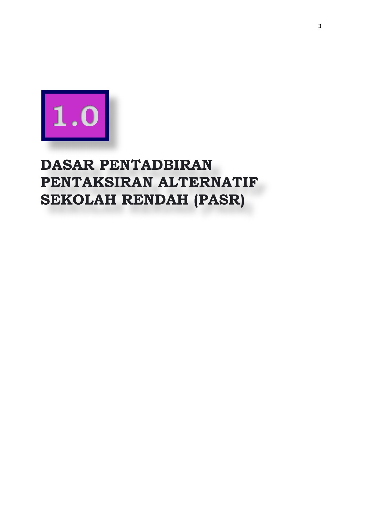 Kajian tinjauan ini dijalankan untuk menilai tahap dimensi proses dalam pelaksanaan program pentaksiran alternatif sekolah rendah (pasr). 17 Mei 2016 Panduan Pentadbiran Pasr Flip Ebook Pages 1 34 Anyflip Anyflip
