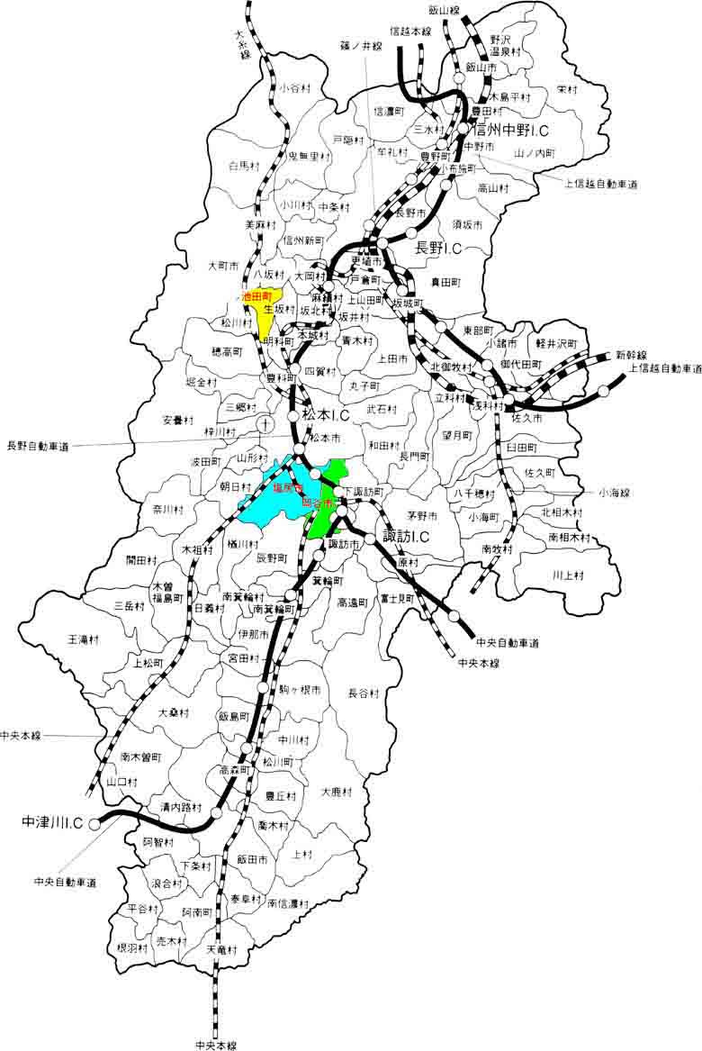 美しい花の画像 上長野 県 地図 イラスト